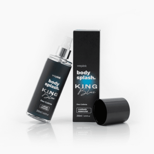 Body Splash King Blue Desodorante Colônia 200ml - Imagem 3