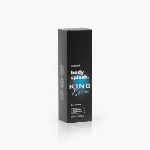 Body Splash King Blue Desodorante Colônia 200ml - Imagem 2
