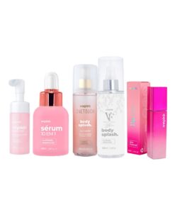 KIT EXCLUSIVO MY SKIN 5 PRODUTOS- MAIS BRINDE 2 BODY SPLASH
